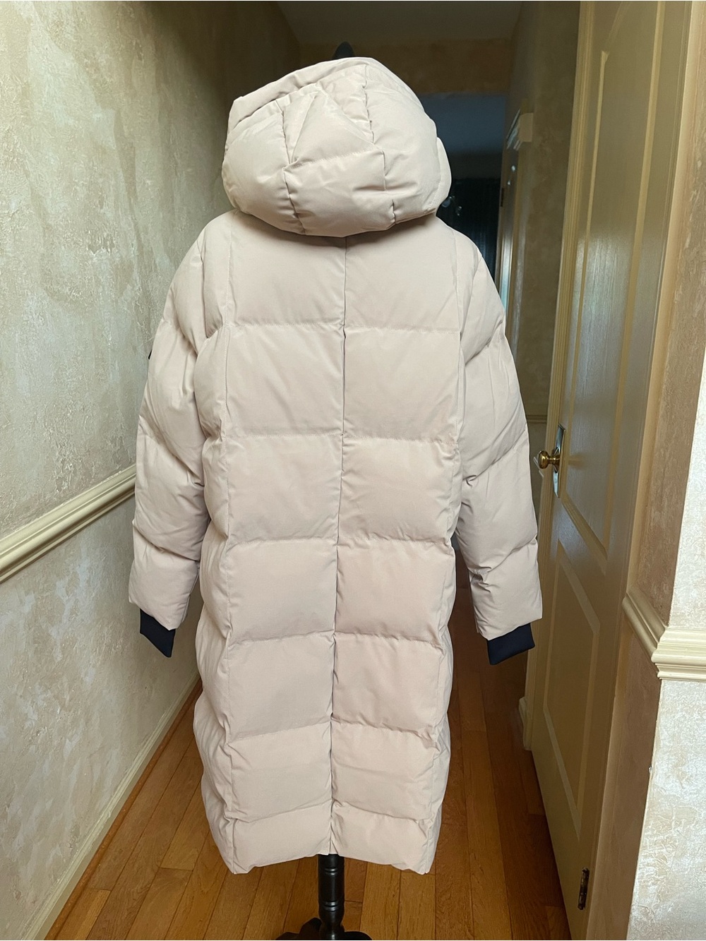 Alpenhaus CLUZE Mid-Length Puffer With Square Quilting Stone Sz L - Picture 9 of 16